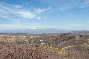 landscape with mountains