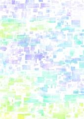 虹色のブロック