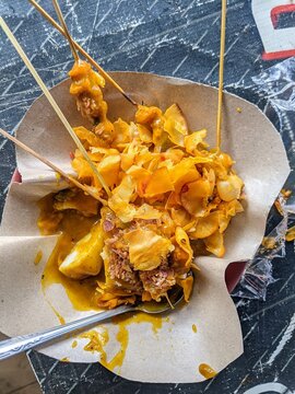 Indonesian Food, Namely Sate Padang