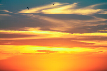 Marseille Sunset over the Mediterranean from La Tour du Fanal