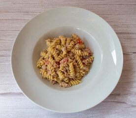 Fideos con Atún
