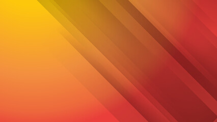 Modern red orange corporate abstract technology background. Vector abstract graphic design banner pattern presentation background web template.