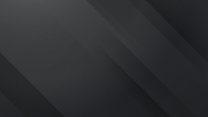 Minimal geometric black grey light technology background abstract design. Vector illustration abstract graphic design banner pattern presentation background web template.