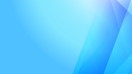 Abstract light blue geometric light triangle line shape with futuristic concept presentation background