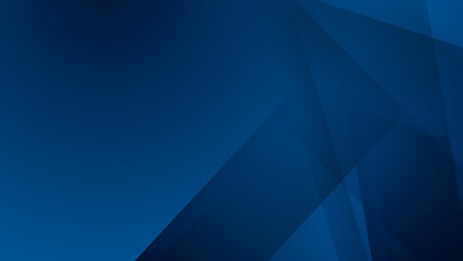 Abstract dark blue black background. Vector abstract graphic design banner pattern presentation background web template.