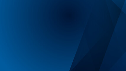 Obraz premium Abstract dark blue black geometric light triangle line shape with futuristic concept presentation background