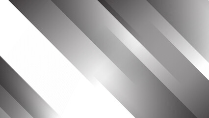 Vector black and white abstract, science, futuristic, energy technology concept. Digital image of light rays, stripes lines with light, speed and motion blur over dark tech background