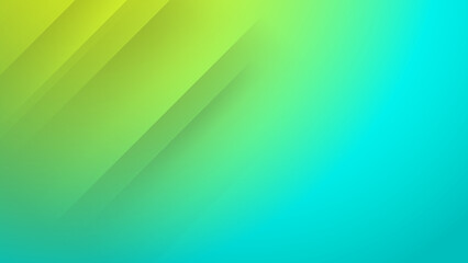 Vector green yellow abstract, science, futuristic, energy technology concept. Digital image of light rays, stripes lines with light, speed and motion blur over dark tech background