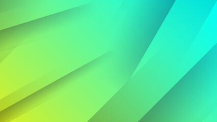 Minimal green yellow abstract modern background design. Design for poster, template on web, backdrop, banner, brochure, website, flyer, landing page, presentation, certificate, and webinar