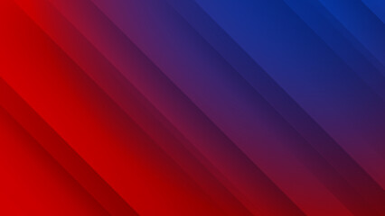 Abstract blue red background. Vector abstract graphic design banner pattern presentation background web template.