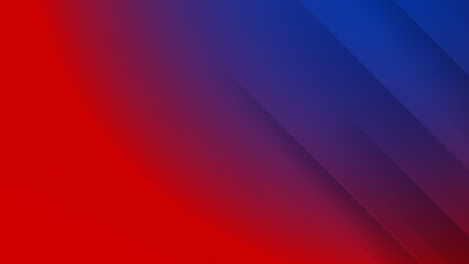 Abstract blue red background. Vector abstract graphic design banner pattern presentation background web template.