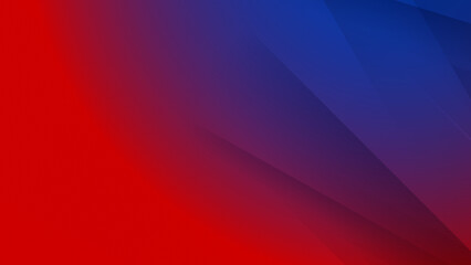 Abstract blue red light silver technology background vector. Modern diagonal presentation background.