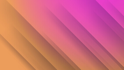 Fototapeta premium pink yellow orange abstract modern technology background design. Vector abstract graphic presentation design banner pattern background web template.