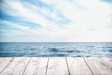 Fotobehang View of beautiful sea at resort © Pixel-Shot