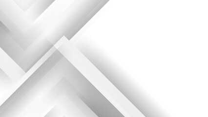 Modern white grey corporate abstract technology background. Vector abstract graphic design banner pattern presentation background web template.