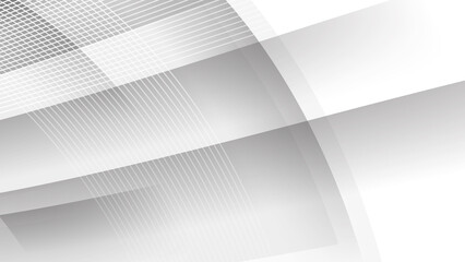 Abstract white grey background. Vector abstract graphic design banner pattern presentation background web template.