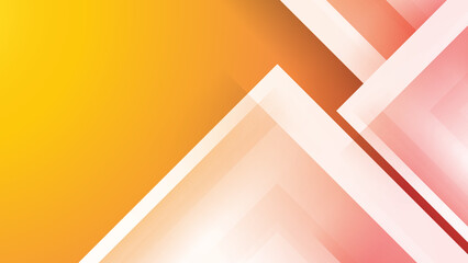 Dark white orange abstract background geometry shine and layer element vector for presentation design. Suit for business, corporate, institution, party, festive, seminar, and talks.