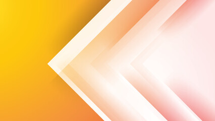 Vector white orange abstract, science, futuristic, energy technology concept. Digital image of light rays, stripes lines with light, speed and motion blur over dark tech background