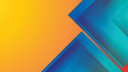 Minimal geometric orange blue light technology background abstract design. Vector illustration abstract graphic design banner pattern presentation background web template.