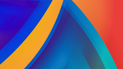 orange blue abstract modern technology background design. Vector abstract graphic presentation design banner pattern background web template.