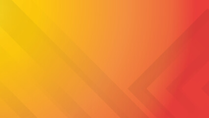 Abstract orange yellow gradient vector technology background, for design brochure, website, flyer. Geometric orange yellow gradient wallpaper for poster, certificate, presentation, landing page