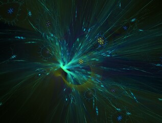 Obraz premium Imaginatory fractal abstract background Image