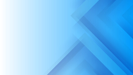 Fototapeta premium Minimal geometric light blue white light technology background abstract design. Vector illustration abstract graphic design banner pattern presentation background web template.