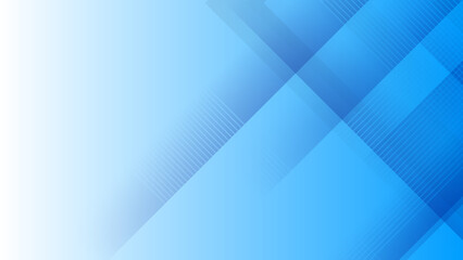 Obraz premium Minimal light blue white abstract modern background design. Design for poster, template on web, backdrop, banner, brochure, website, flyer, landing page, presentation, certificate, and webinar