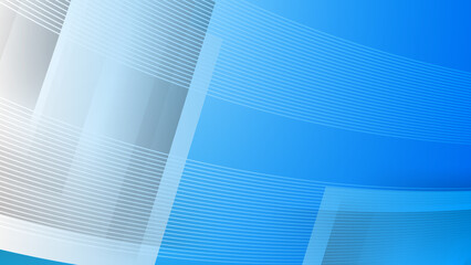Abstract light blue white light silver technology background vector. Modern diagonal presentation background.