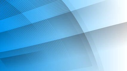Obraz premium Abstract light blue white background. Vector abstract graphic design banner pattern presentation background web template.