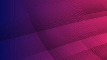 Vector blue purple 3d abstract, science, futuristic, energy technology concept. Digital image of light rays, stripes lines with light, speed and motion blur over dark tech background