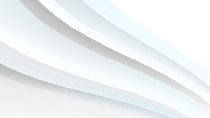 Obraz na płótnie Canvas Abstract white grey light silver technology background vector. Modern diagonal presentation background.