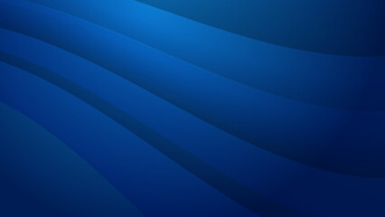 Modern dark blue wave corporate abstract technology background. Vector abstract graphic design banner pattern presentation background web template.