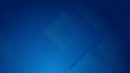 Abstract dark blue square geometric light triangle line shape with futuristic concept presentation background
