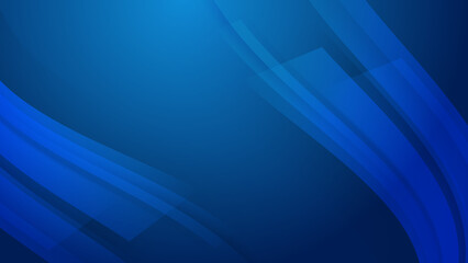 Vector blue wave curve 3d abstract, science, futuristic, energy technology concept. Digital image of light rays, stripes lines with light, speed and motion blur over dark tech background