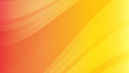 Abstract orange yellow wave curve 3d vector technology background, for design brochure, website, flyer. Geometric orange yellow wave curve wallpaper for poster, certificate, presentation, landing page