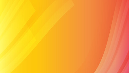 Modern orange yellow wave curve 3d corporate abstract technology background. Vector abstract graphic design banner pattern presentation background web template.