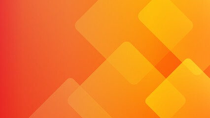 Abstract orange yellow square light silver technology background vector. Modern diagonal presentation background.