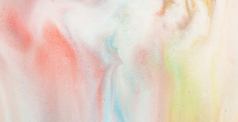 Colorful abstract liquid pattern background.color mixing paint.
