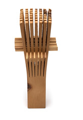 Closeup pine stretched room fragrance white background