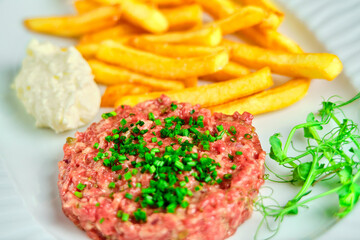 Tartare French fries