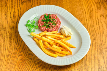 Tartare French fries