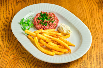 Tartare French fries
