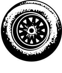 wheel with tire