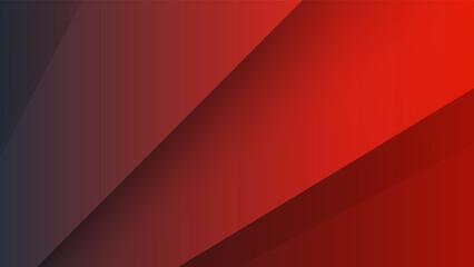 Obraz premium abstract red background minimal, abstract creative overlap digital background, modern landing page concept vector.