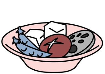 シンプルな野菜の煮物