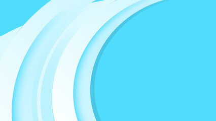 Abstract geometric blue and white color background. Vector illustration.