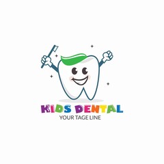 Kids Dentist Logo Template