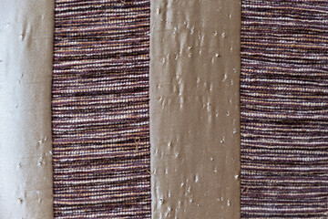 Furniture fabric texture. Striped fabric with small cat claw holes. Abstract striped multitasking...