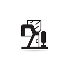 house building icon vector illustration